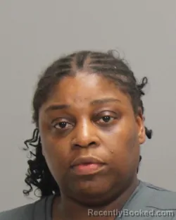Mugshot of Lakia Nicole Fluker booked in Brazos County, Texas on June 26, 2026