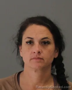 Mugshot of MELISSA DEANNE PONZIO booked in Brazos County, Texas on June 27, 2026