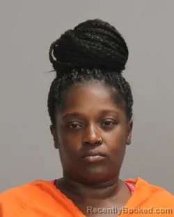 Mugshot of SHARELL SERLESTINE DAVIS booked in Brazos County, Texas on June 28, 2026
