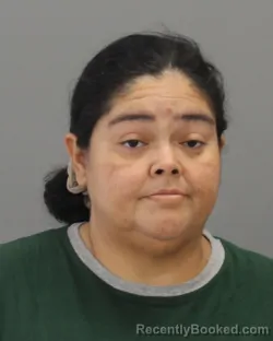 Mugshot of KARLA GISELA MUNOZ PINEDA booked in Brazos County, Texas on June 30, 2026