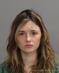 Mugshot of SOPHIA LAVIGNE ASH booked in Brazos County, Texas on July 2, 2026