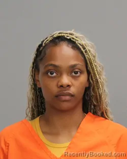 Mugshot of XADRIA RENEE MARTIN booked in Brazos County, Texas on July 3, 2026