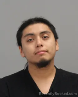 Mugshot of MARCO ANTONIO LUCERO-BRAVO booked in Brazos County, Texas on July 3, 2026
