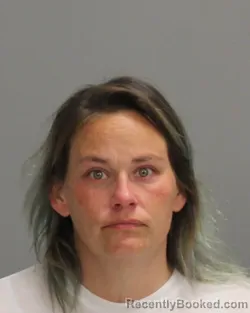 Mugshot of AMANDA ODELL GALLWAY booked in Brazos County, Texas on July 3, 2026