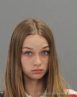 Mugshot of EMMA MICHELLE KRAMR booked in Brazos County, Texas on July 5, 2026