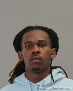 Mugshot of Dereon Joshua Warren booked in Brazos County, Texas on July 5, 2026