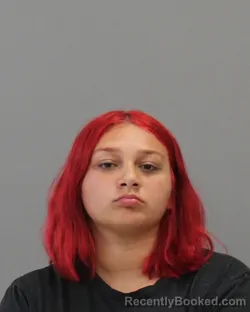 Mugshot of HAVANNA BETHALEE GONZALES booked in Brazos County, Texas on July 6, 2026