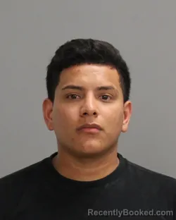 Mugshot of Jesus Daniel Gamez Ortiz booked in Brazos County, Texas on July 7, 2026