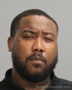 Mugshot of Dominque Rashard Banks booked in Brazos County, Texas on July 9, 2026