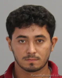 Mugshot of JABES GABRIEL EUCEDA ORELLANA booked in Brazos County, Texas on July 14, 2026