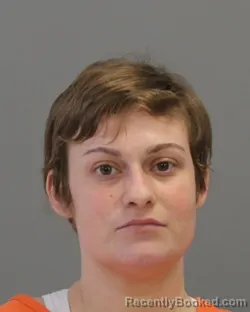 Mugshot of SIERRA PAIGE CASH booked in Brazos County, Texas on July 15, 2026