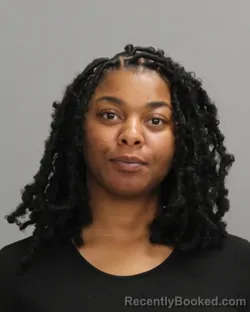 Mugshot of Myeshia Latrece Curry booked in Brazos County, Texas on July 16, 2026