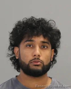 Mugshot of ADNAN KHAN booked in Brazos County, Texas on July 16, 2026
