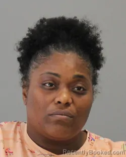 Mugshot of Ebonique Deonshay Henderson booked in Brazos County, Texas on August 2, 2026