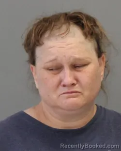 Mugshot of Crystal Rose Eckman booked in Brazos County, Texas on August 2, 2026