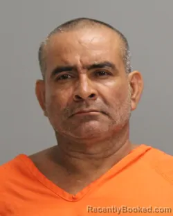 Mugshot of Luis Antonio Hidalgo booked in Brazos County, Texas on August 6, 2026