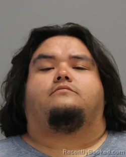 Mugshot of John Manuel Vela booked in Brazos County, Texas on August 14, 2026