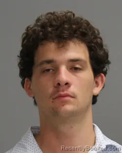 Mugshot of Clayton Patrick Webster booked in Brazos County, Texas on August 15, 2026