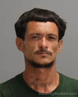 Mugshot of Miguel Angel Moreno booked in Brazos County, Texas on August 23, 2026