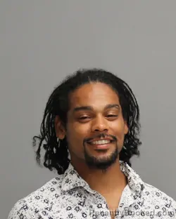 Mugshot of Sheldon Diondre Miles booked in Brazos County, Texas on August 29, 2026