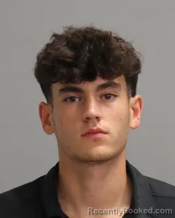 Mugshot of Bruno Marques Nogueira booked in Brazos County, Texas on August 29, 2026