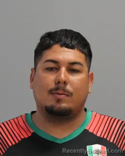 Mugshot of Jose A Samano-Ponce booked in Brazos County, Texas on September 17, 2026