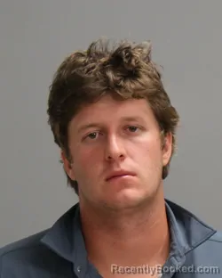 Mugshot of Austin Luke Johnson booked in Brazos County, Texas on September 19, 2026