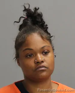 Mugshot of Quianna Monae-Devon Heslip booked in Brazos County, Texas on September 19, 2026