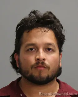 Mugshot of Rafael Fernando Renteria booked in Brazos County, Texas on September 19, 2026