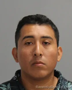 Mugshot of Alejandro Saucedo booked in Brazos County, Texas on September 20, 2026