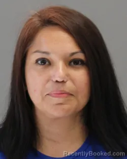 Mugshot of Adriana Christina Hammond booked in Brazos County, Texas on September 21, 2026