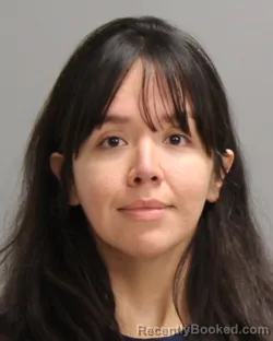 Mugshot of Tiffany Amber Garza booked in Brazos County, Texas on September 21, 2026