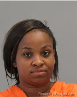 Mugshot of Paris Sanay Thomas booked in Brazos County, Texas on September 22, 2026