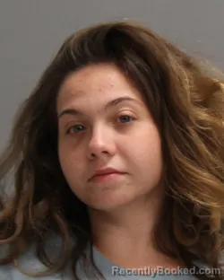 Mugshot of Chloe Simone Ward booked in Brazos County, Texas on September 22, 2026