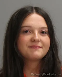 Mugshot of Aubrie Nichole Mathews booked in Brazos County, Texas on September 27, 2026