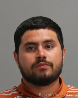Mugshot of Irvin Lopez Garcia booked in Brazos County, Texas on September 27, 2026