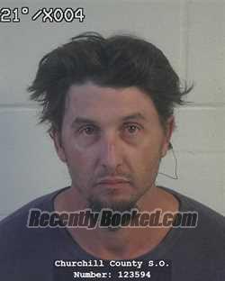 Mugshot of JOSEPH ABRAHAM KEELING booked in Churchill County, Nevada on July 28, 2026