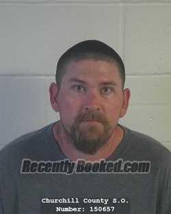 Mugshot of AUSTIN CLINTON JOHNSON booked in Churchill County, Nevada on June 2, 2026