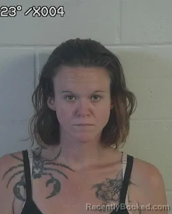 Mugshot of Taylor Renee Reed booked in Churchill County, Nevada on October 15, 2026