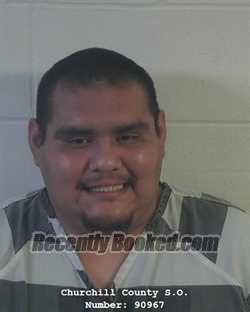 Mugshot of VINCENT ALLEN AUSTIN booked in Churchill County, Nevada on April 23, 2026