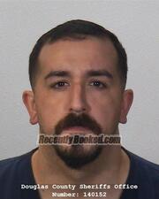 Booking photo from Douglas County, Nevada