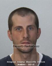 Booking photo from Douglas County, Nevada