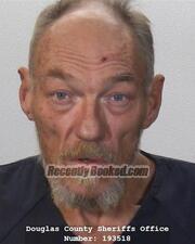 Booking photo from Douglas County, Nevada