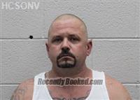 Booking photo from Humboldt County, Nevada