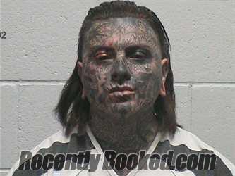 Booking photo from Lyon County, Nevada