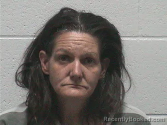 Mugshot of MANDI MARIE LANGLEY booked in Lyon County, Nevada on July 10, 2026