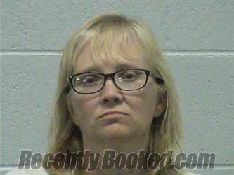 Mugshot of Elizabeth Ann Hodges booked in Lyon County, Nevada on August 21, 2026