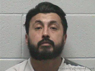 Mugshot of Richard Olivas booked in Lyon County, Nevada on August 28, 2026