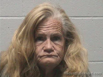 Mugshot of MARY LEE HAWES booked in Lyon County, Nevada on July 12, 2026