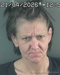 Mugshot of Michelle Lynn Childers booked in Lyon County, Nevada on August 21, 2026